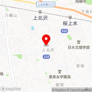 東都パーク 上北沢1丁目の地図