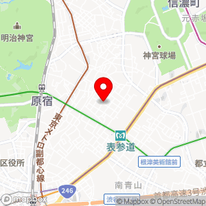NBパーキング 表参道第2の地図