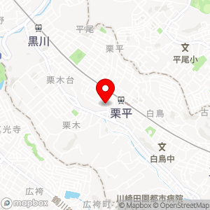 東都パーク 栗木台1丁目の地図