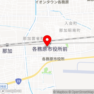 名鉄協商パーキング 各務原市総合福祉会館の地図