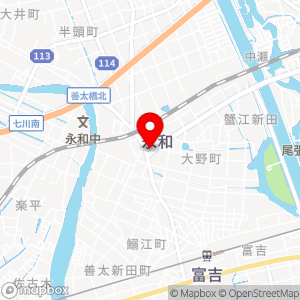 セブン-イレブン 愛西大野町店の地図