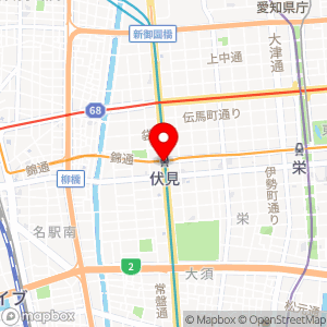 ファミリーマート ヨリマチFUSHIMI改札内店の地図