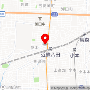 名鉄協商パーキング 八田第1の地図