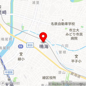 三井のリパーク 鳴海駅前の地図