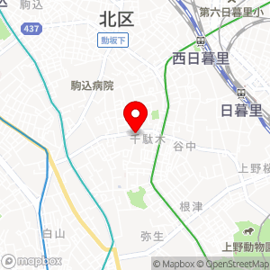 セブン-イレブン 文京千駄木1丁目店の地図