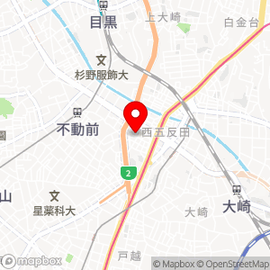 コインパーク 西五反田7丁目の地図