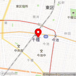 名鉄協商パーキング 千種駅南の地図