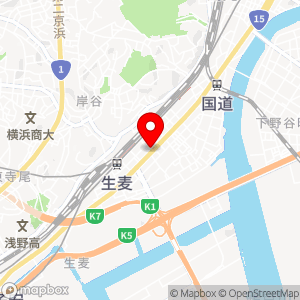 セブン-イレブン 横浜生麦4丁目店の地図