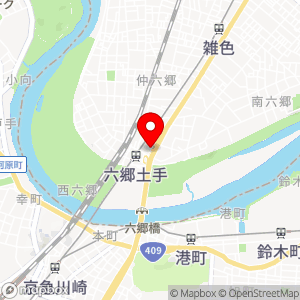 まいばすけっと 六郷土手店の地図