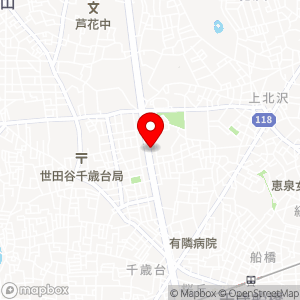 三井のリパーク 世田谷船橋7丁目の地図
