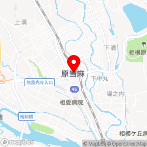 タイムズ 原当麻駅前の地図