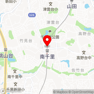 ローソン HA 阪急南千里店の地図