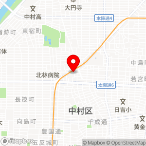 FK中村町楠30駐車場の地図