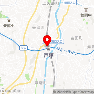 ファミリーマート サンズ戸塚駅前店の地図