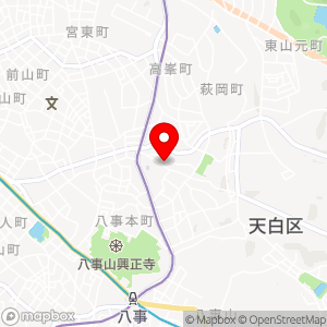 三井のリパーク 妙見町の地図