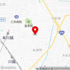テリオスパーキング TERIOS TIME77 小仙波町の地図