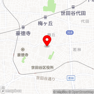 ローソン LTF梅丘二丁目店の地図