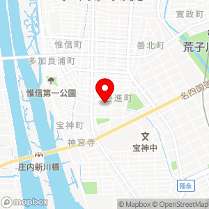 FK宝神町元美駐車場の地図