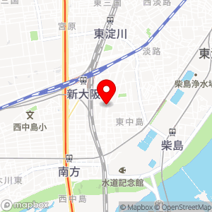 セブン-イレブン 大阪東中島1丁目店の地図