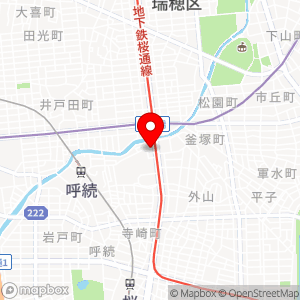 三井のリパーク 菊住1丁目の地図