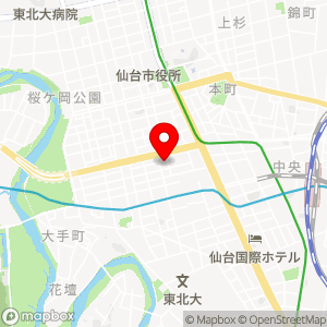 セブンイレブン 仙台国分町1丁目の地図