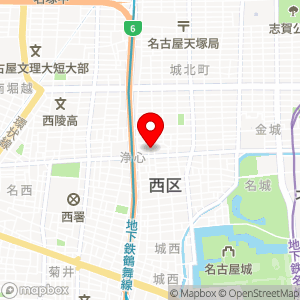 三井のリパーク 浄心駅東の地図