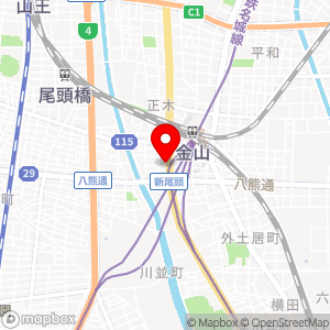 PEN 名・ミウラ金山南の地図