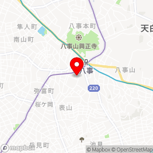 名鉄協商パーキング 八事天道第2の地図