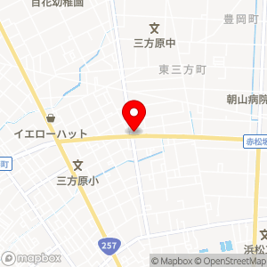 ローソン 浜松三方原店の地図