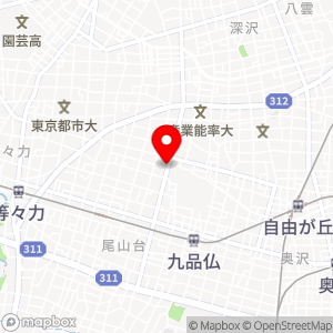 セブン-イレブン 世田谷等々力5丁目店の地図