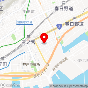 セブン-イレブン 神戸磯上通4丁目店の地図