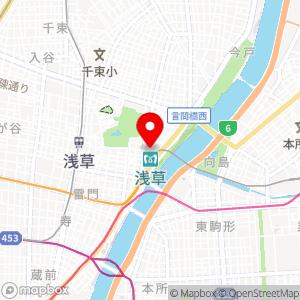 三井のリパーク 花川戸1丁目の地図