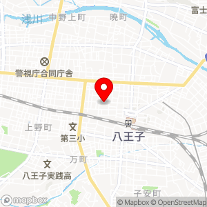 肉のハナマサ 八王子店の地図