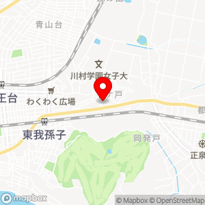 下ケ戸509-2第1コーポソメヤ駐車場の地図