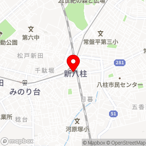 ナビパーク 松戸日暮第1の地図