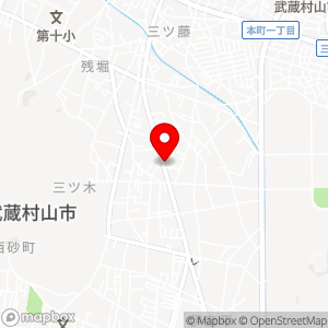 タイムズ 武蔵村山伊奈平の地図