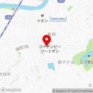 ファミリーマート 獅子ヶ谷二丁目店の地図