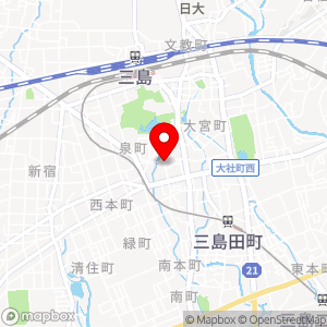 コインパーク 三島本町の地図