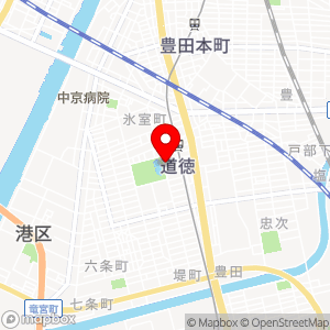 名鉄協商パーキング 道徳駅前第3の地図