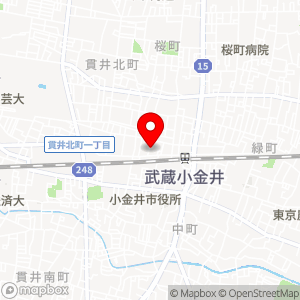 三井のリパーク 小金井本町5丁目第4の地図