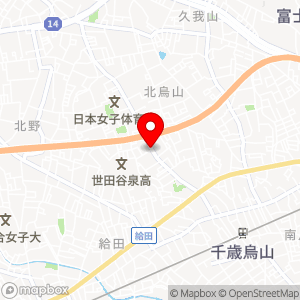 エイブルパーキング 北烏山9丁目の地図