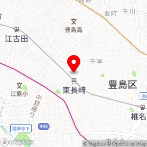 東急ストア 東長崎店の地図