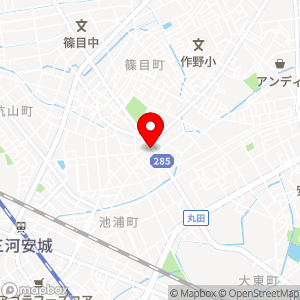 デイリーヤマザキ 安城篠目店の地図