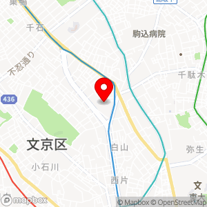 スペース24 ECO 文京白山第1の地図
