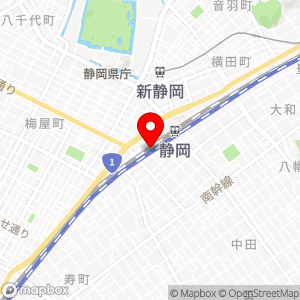 タイムズ 静岡駅西第1の地図