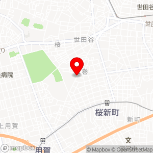 NBパーキング 弦巻第2の地図