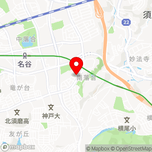 コープこうべ ミニ南落合の地図