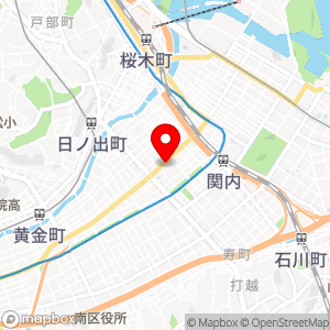 タイムズ 羽衣・伊勢佐木地下駐車場の地図