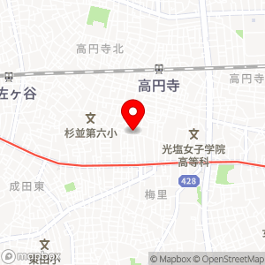 コインパーク 高円寺南3丁目の地図