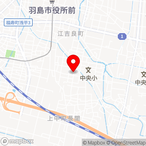 ホワイト急便 羽島 店（羽島市）の地図